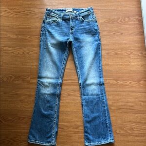 BKE Blue Boot Cut Jeans Classic Style